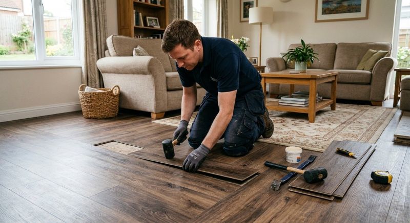 Vinyl Floor Remodeling