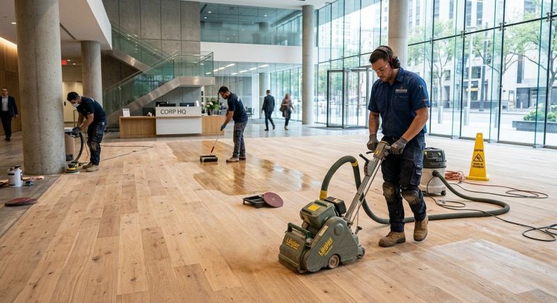Our team working on Flooring Service projects in Littleton, CO