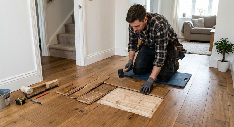 Engineered Floor Repair in Commerce City, CO