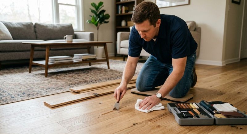 Engineered Floor Repair in Larkspur, CO