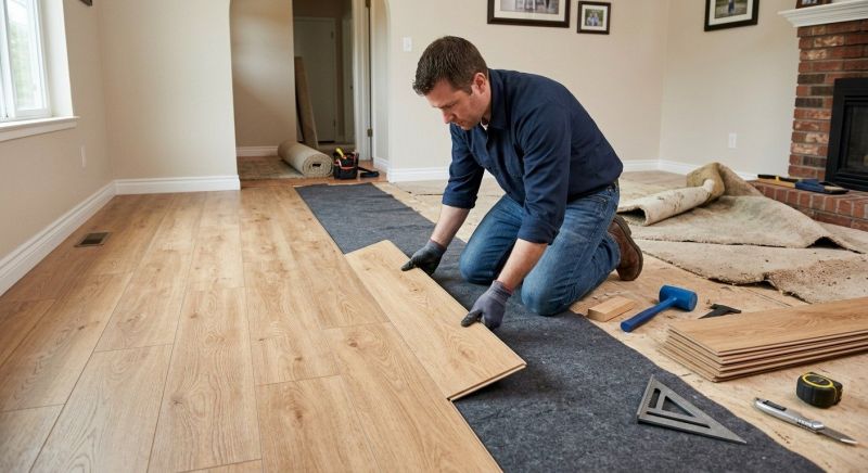 Laminate Floor Remodeling in Littleton, CO