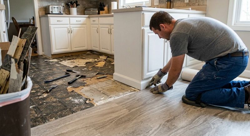 Linoleum Floor Installation in Castle Rock, CO