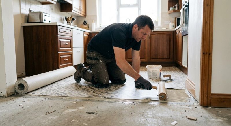 Linoleum Floor Installation in Conifer, CO