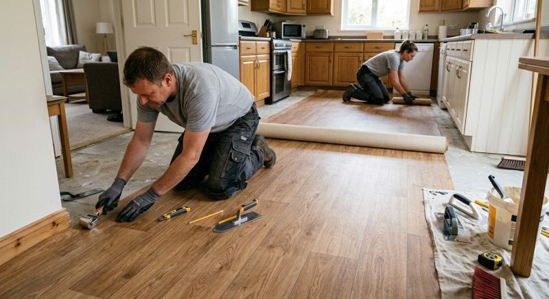 Linoleum Floor Installation in Littleton, CO