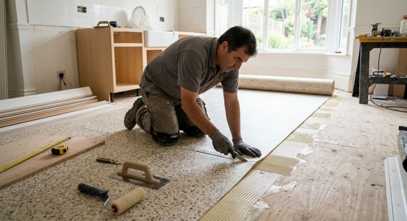 Linoleum Floor Installation in Sedalia, CO