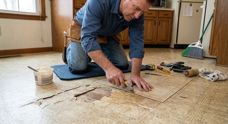 Linoleum Tile Repair in Littleton, CO