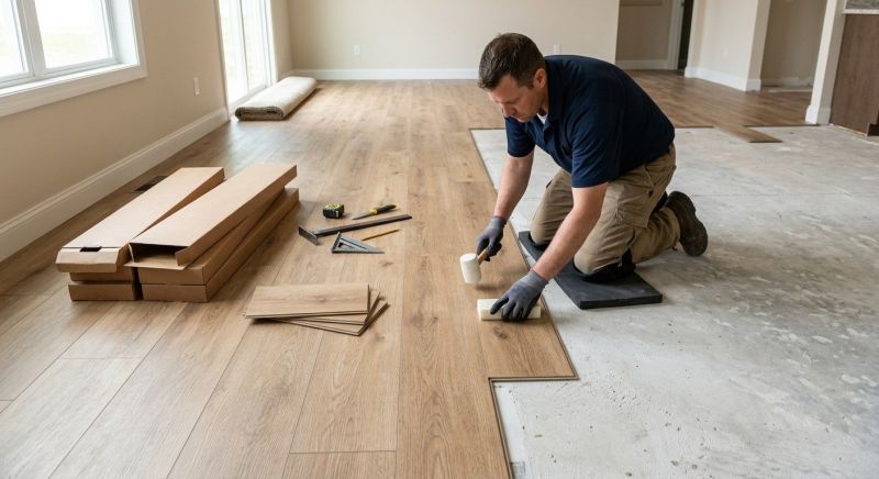 Luxury Vinyl Tile Installation in Commerce City, CO