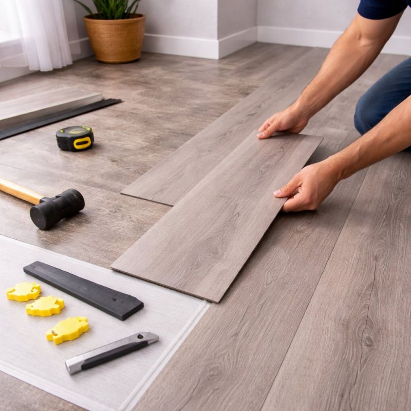 Luxury Vinyl Tile Installation in Jefferson County, CO