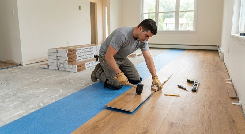 Lvt Flooring Installation in Larkspur, CO