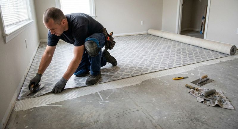 Sheet Vinyl Installation in Conifer, CO