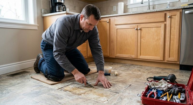 Sheet Vinyl Repair in Littleton, CO