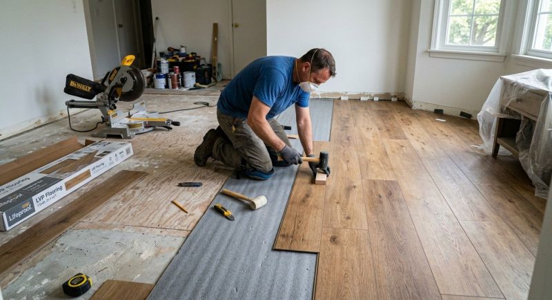Vinyl Floor Remodeling in Littleton, CO