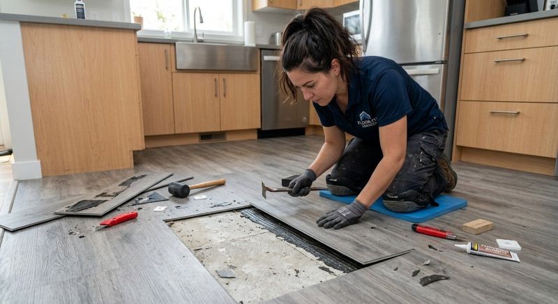 Vinyl Floor Repair in Aurora, CO