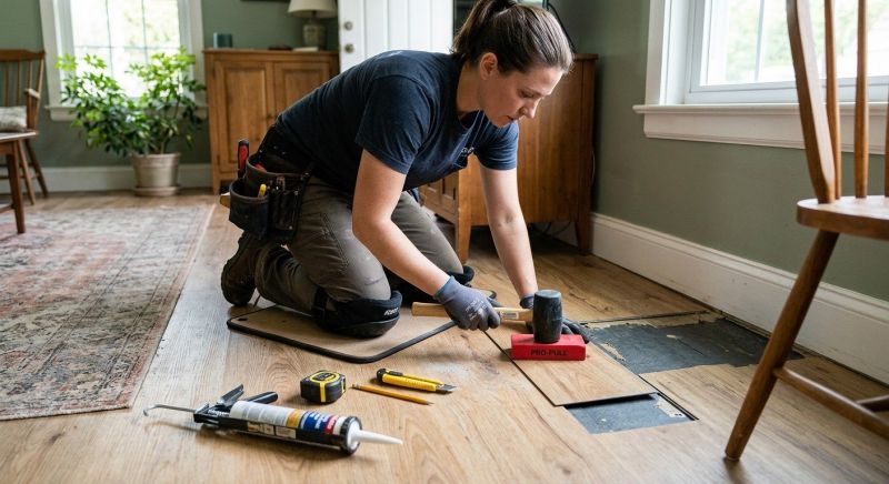 Vinyl Floor Repair in Littleton, CO