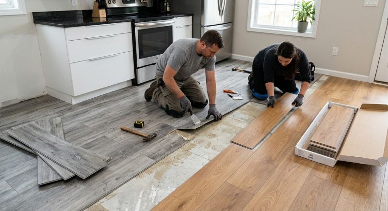 Vinyl Tile Replacement in Littleton, CO